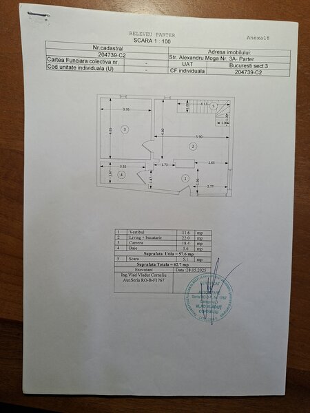 Piata Unirii, Calea Calarasilor, proprietar, vand casa P+M, 4 camere,