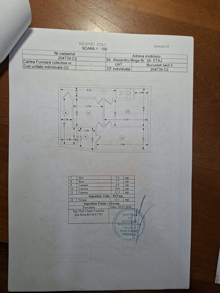Piata Unirii, Calea Calarasilor, proprietar, vand casa P+M, 4 camere,